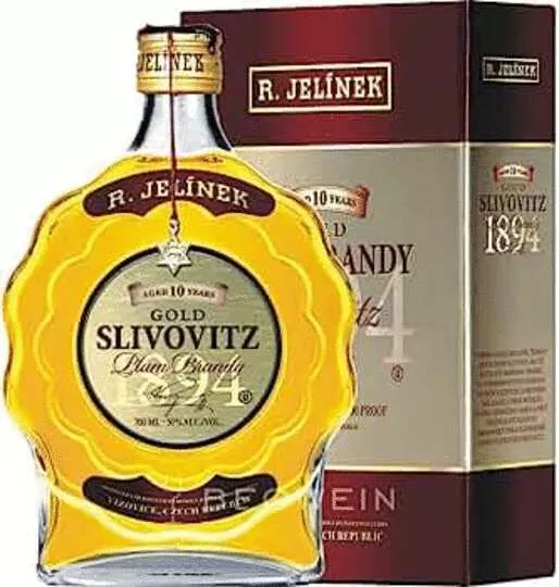 10 Year Old Gold Slivovitz Plum Brandy 700ml